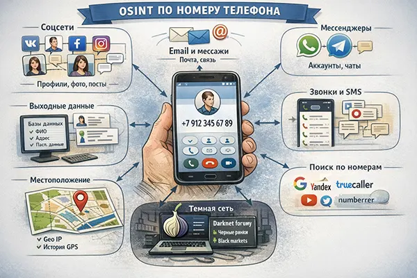 Пробить номер телефона