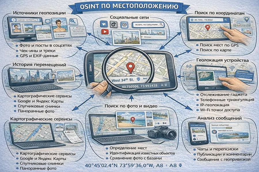 Узнать где находится человек